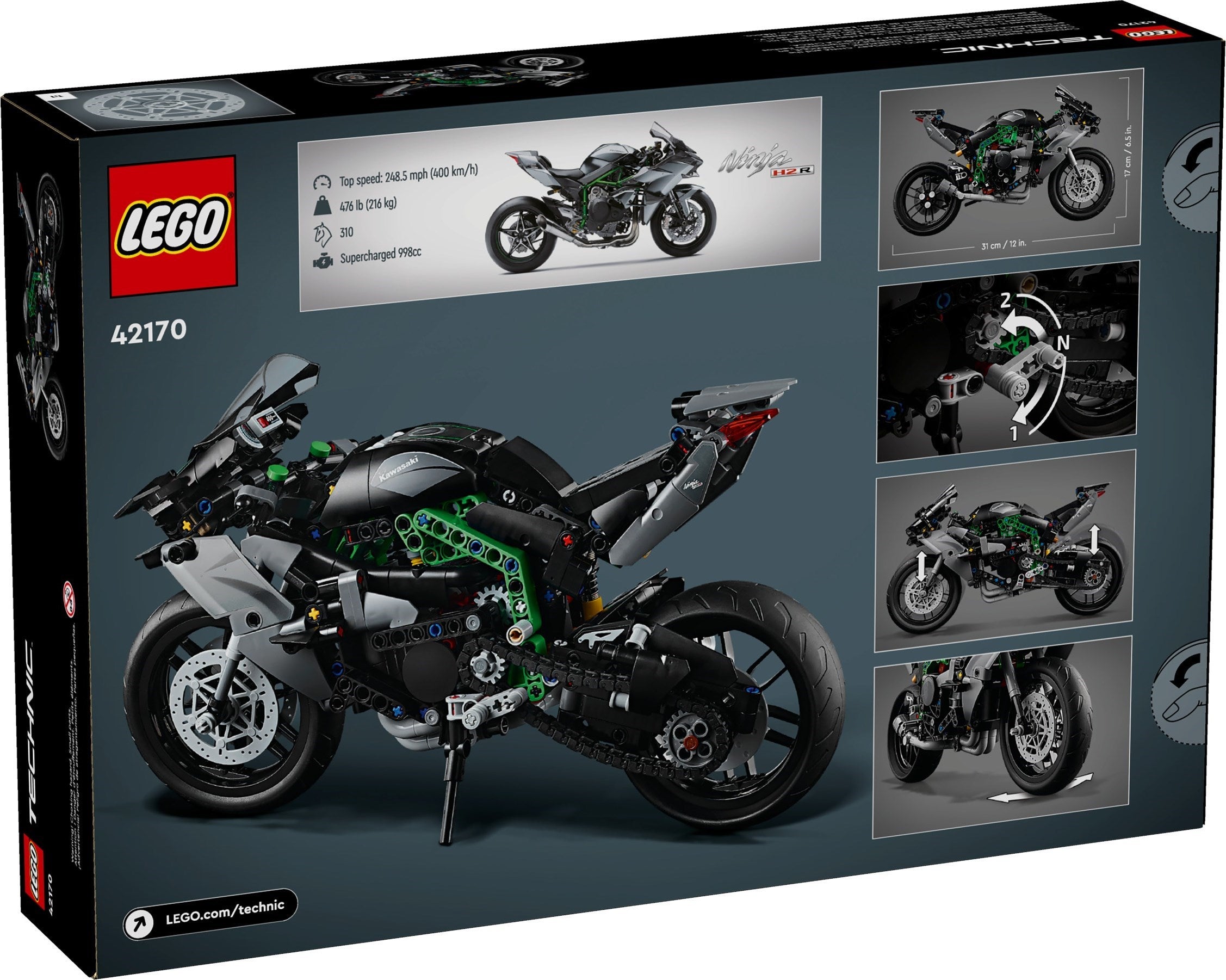 LEGO 42170 Kawasaki Ninja H2R