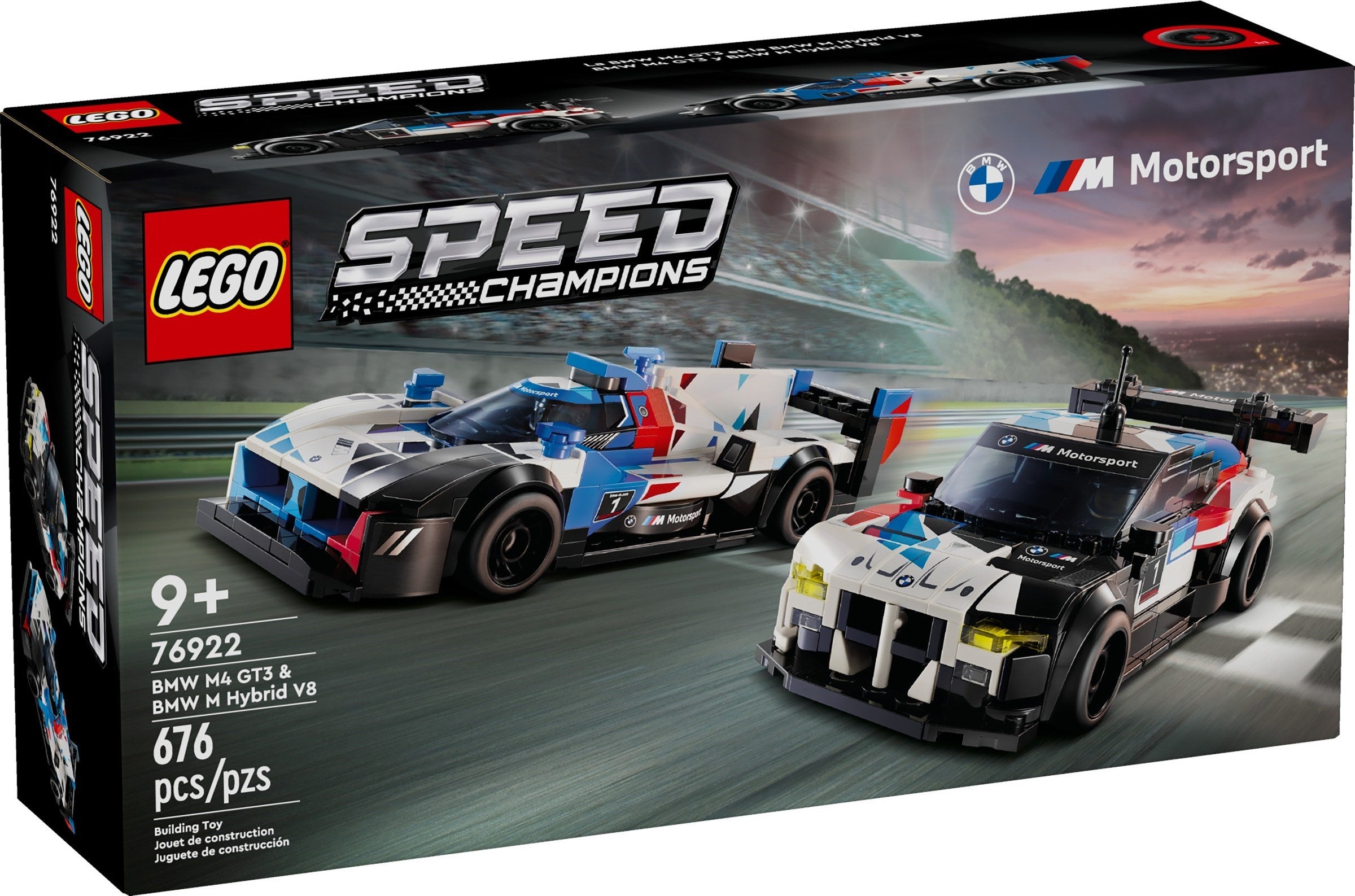 LEGO 76922 BMW M4 GT3 & BMW M Hybrid V8