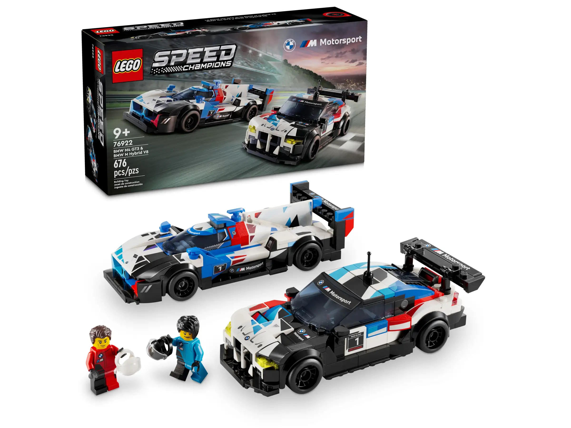 LEGO 76922 BMW M4 GT3 & BMW M Hybrid V8