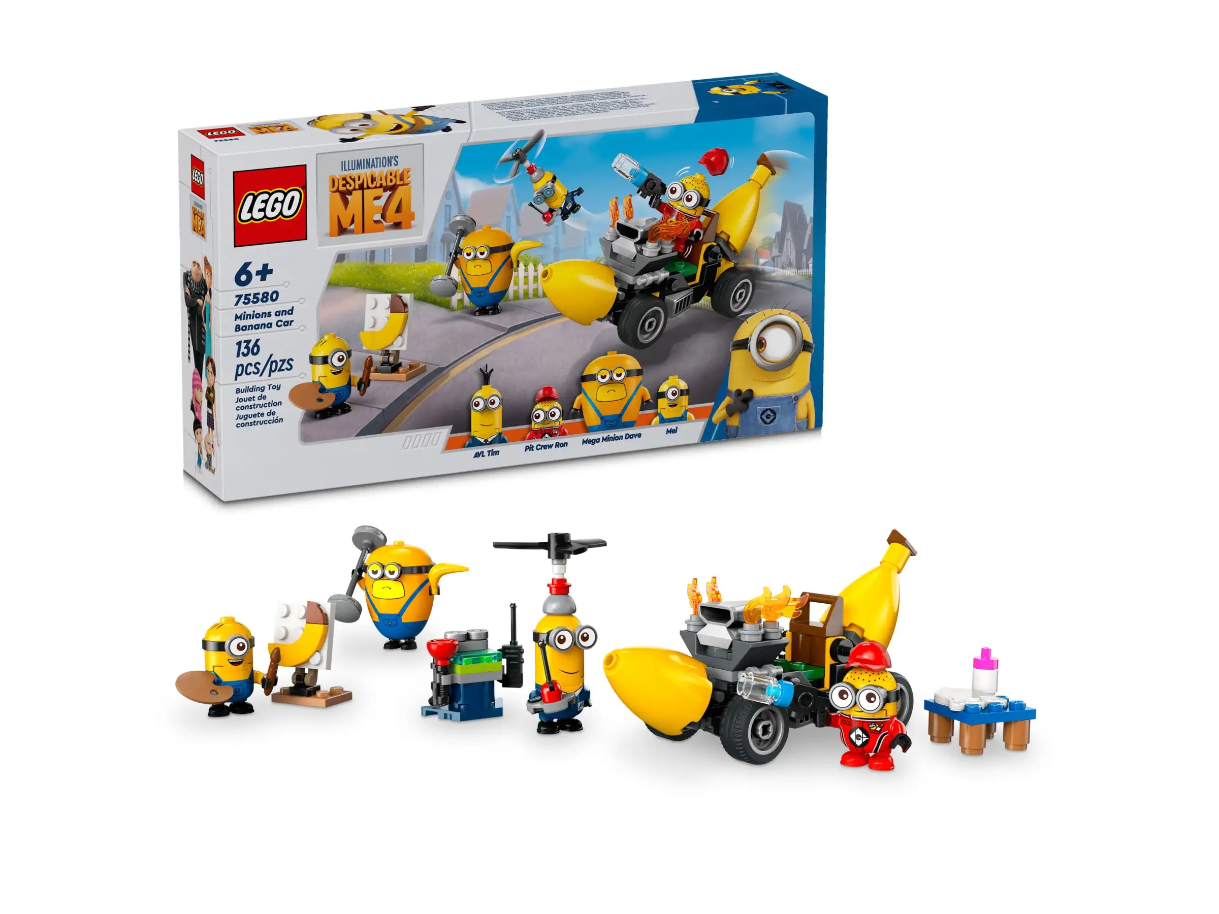 LEGO 75580 Minions and Banana Car