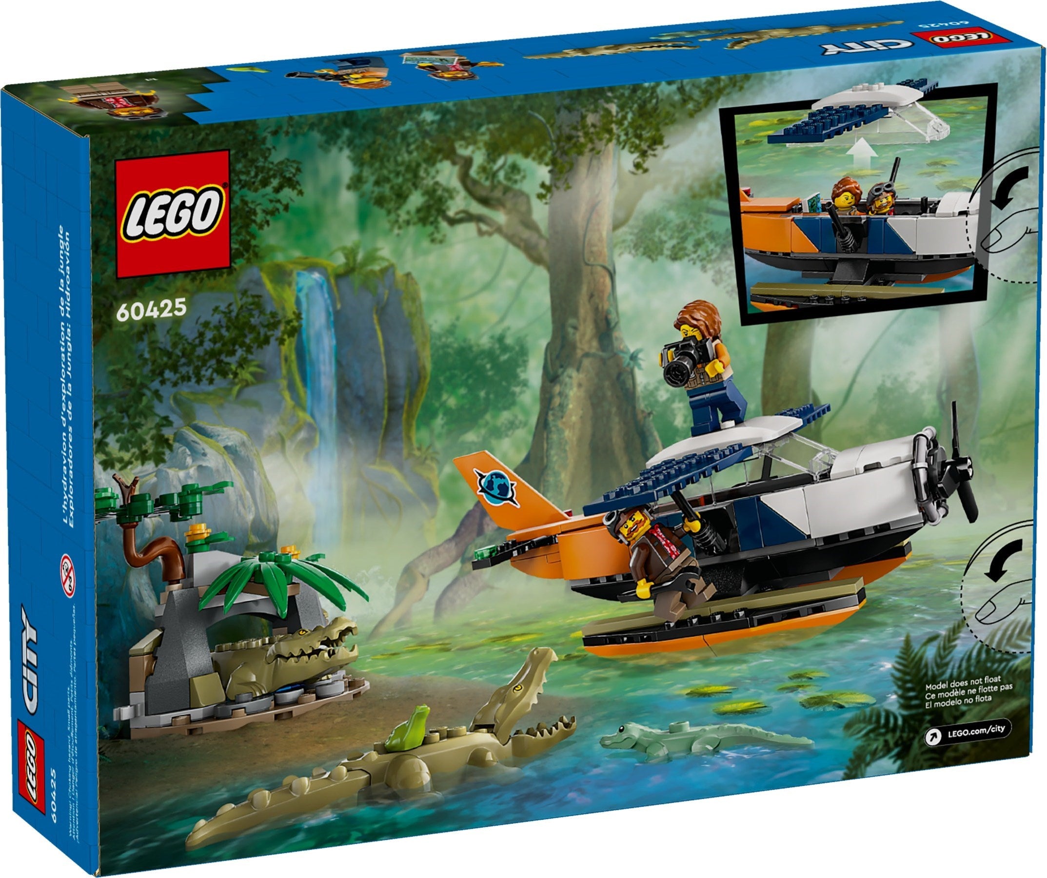 LEGO 60425 Jungle Explorer Water Plane