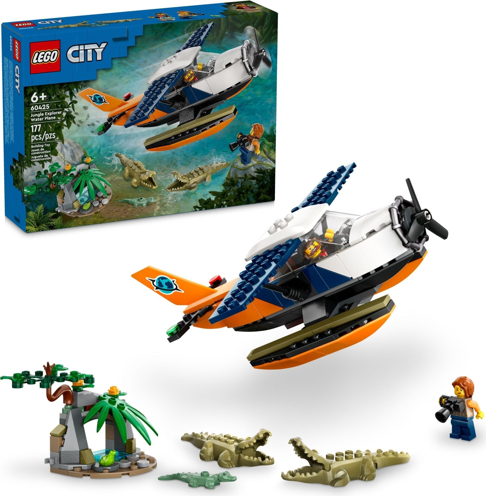 LEGO 60425 Jungle Explorer Water Plane