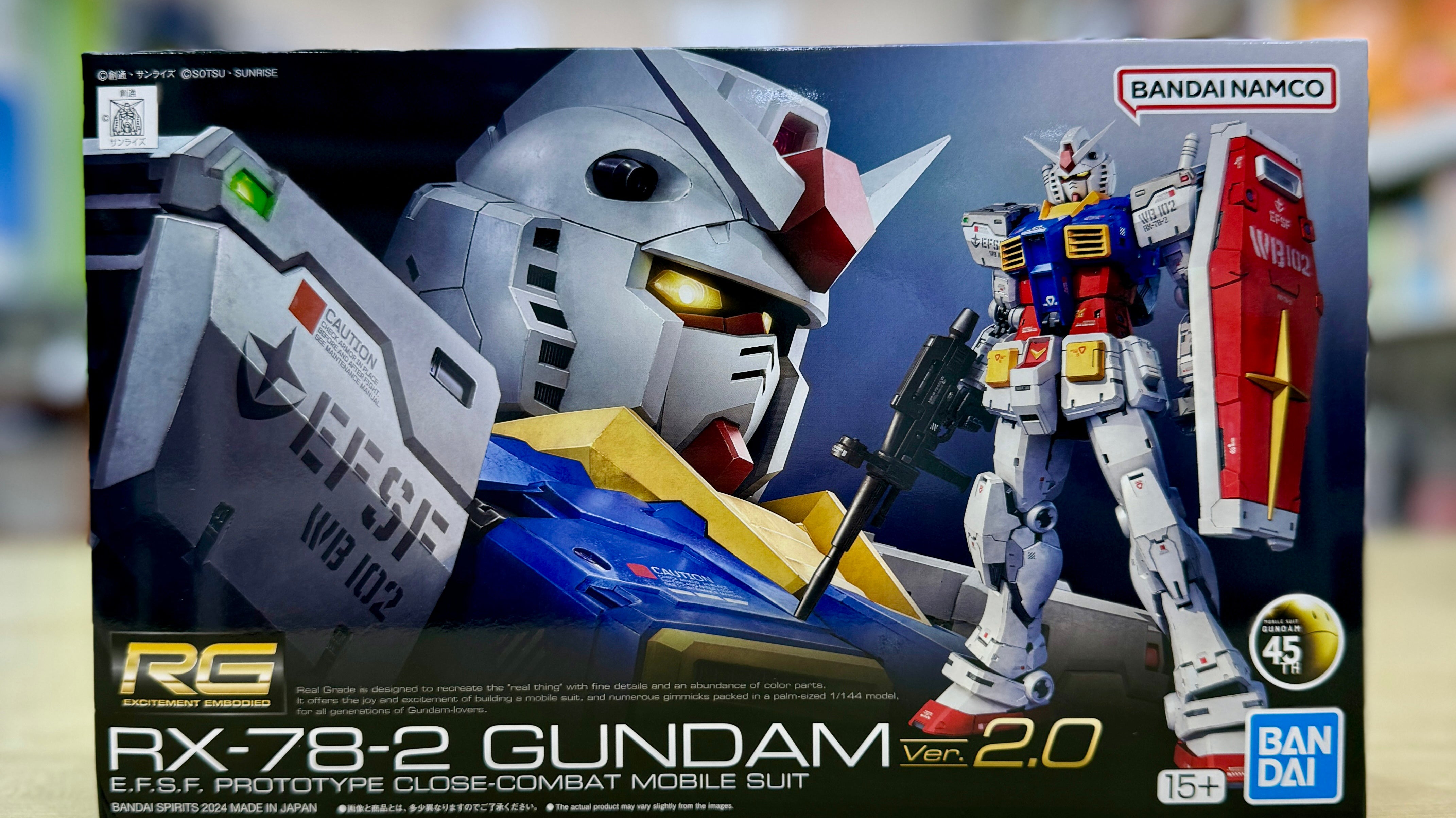 RG RX-78-2 Gundam Ver 2.0