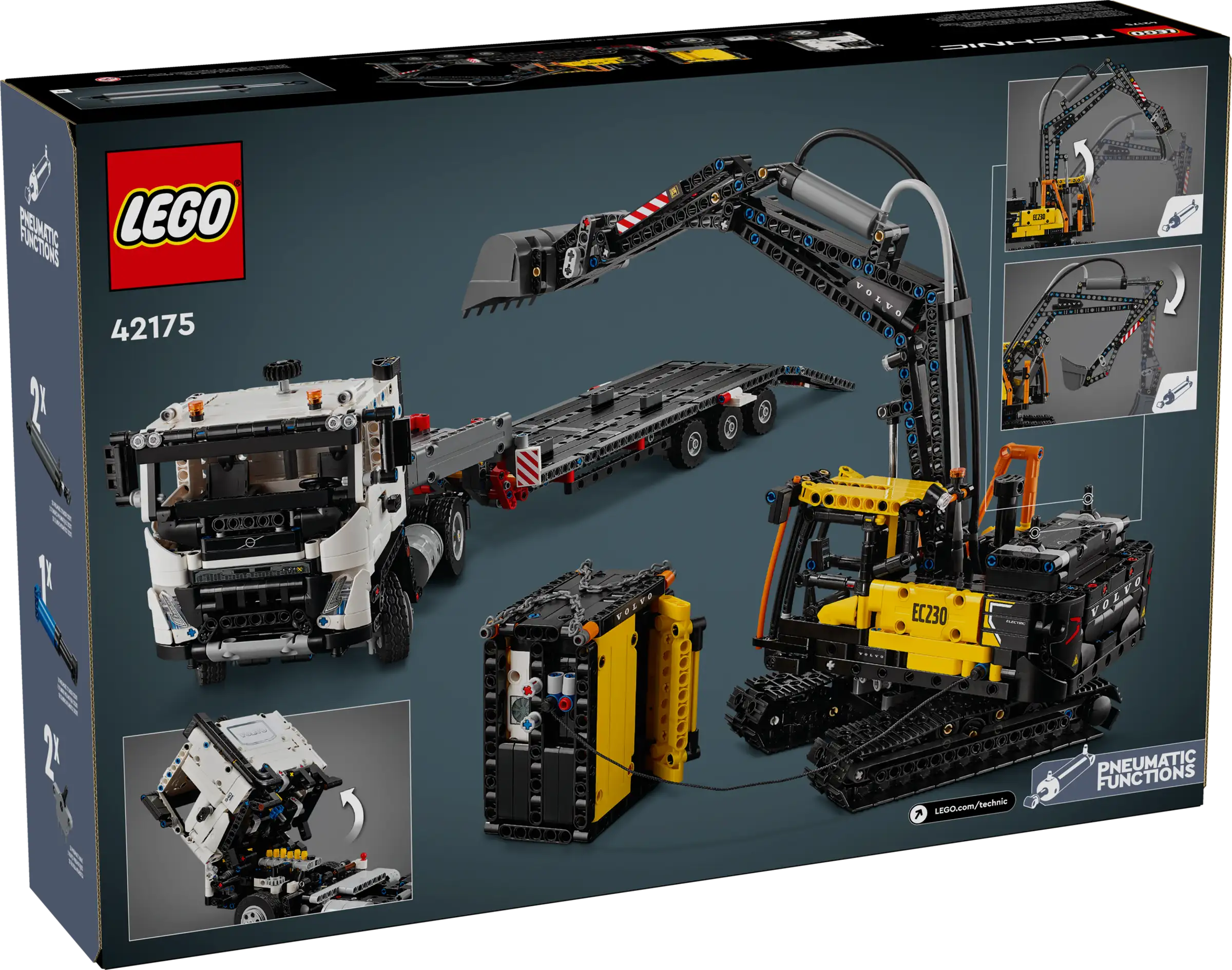 LEGO 42175 Volvo FMX Truck & EC230 Electric Excavator