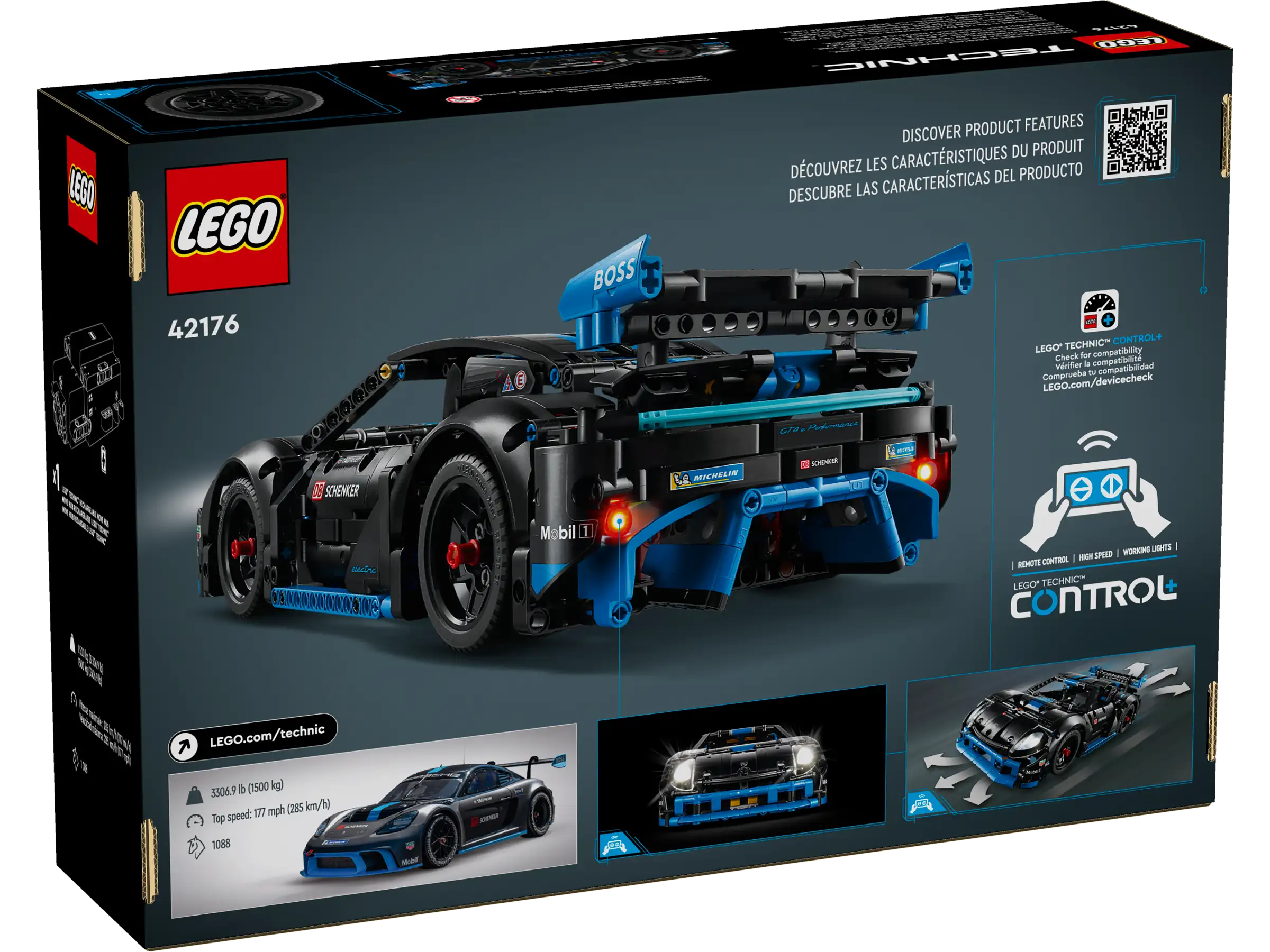 LEGO 42176 Porsche GT4 e-Performance Race Car